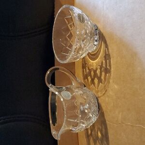 Vintage  Christian Cream and Sugar